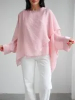 Pembe Şal Gömlek