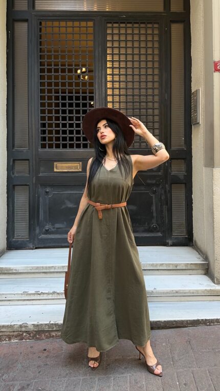 Cepli Oversize Elbise HS3072