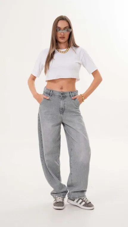 Elite Queen Kadın Düşük Bel Baggy Pantolon 1321-280/1800