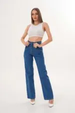 Elite Queen Kadın Pantolon Wide Leg 303-02/1884