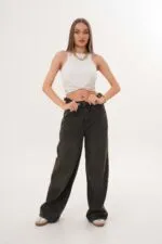 Elite Queen Kadın Baggy Düşük Bel Pantolon 1330-275