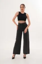 Moonart Kadın Wide Leg Pantolon 312-57/2931