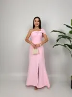 3008  ELBİSE - PEMBE