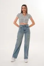 Elite Queen Wide Leg Kadın Pantolon 1301-32-287/3018