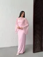 3071 TÜL ELBİSE - PEMBE