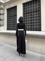 3084 ELBİSE - SİYAH