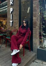 3106 TAŞLI TAKIM - BORDO