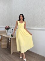 3173 ELBİSE - SARI