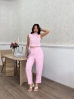 3176 İKİLİ TAKIM - PEMBE