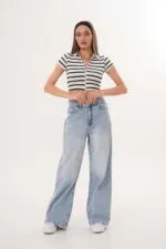 Elite Queen Wide Leg Kadın Pantolon 1341-107/3232