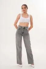 Elite Queen Kadın Wide Leg Pantolon 1342-159/3318