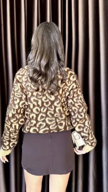 5023 LEOPAR DESEN KAZAK - LEOPAR