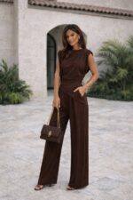 BROWN - KAHVE OYSHO KUMAŞ TAKIM