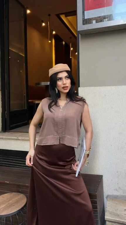 V Yaka Kolsuz Bluz HS416