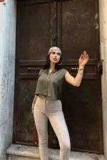 Cepli Kolsuz Gömlek HS6326