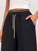 BLACK - SİYAH Biritli Cepli Pantolon