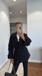 PREMİUM KUŞAKLI TRENÇKOT