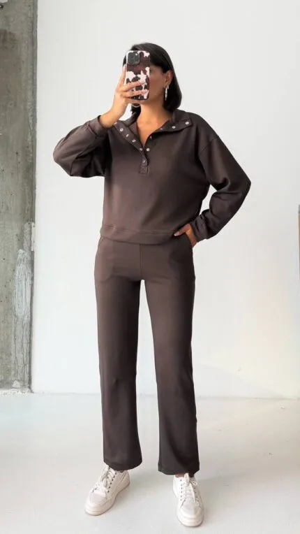 Çıtçıtlı Modal Takım