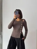 Çıtçıt Detaylı Bluz