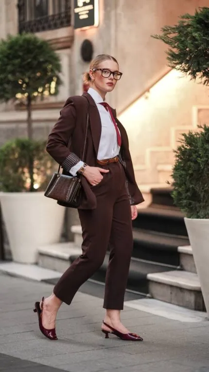 ÇİZGİLİ ASTARLI TAKIM
