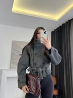 KAŞE CROP CEKET